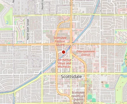 Map showing Olive & Ivy
