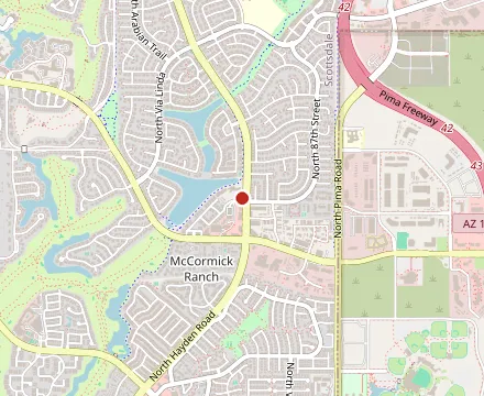 Map showing Butters Pancakes & Cafe