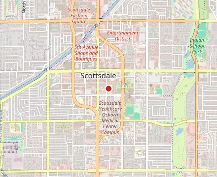 Map showing The Mission Old Town