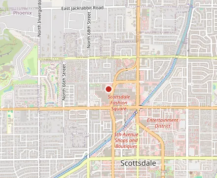 Map showing Toca Madera Scottsdale
