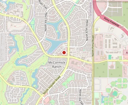 Map showing Grassroots Kitchen & Tap