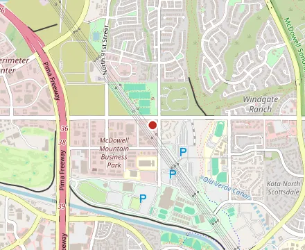 Map showing The Thumb